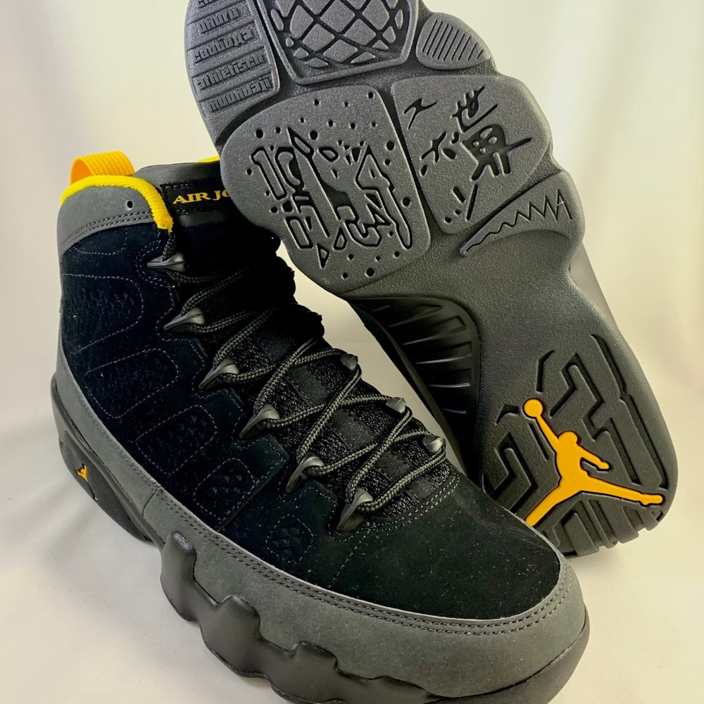 Air Jordan 9 University Gold Size 9 & 9.5